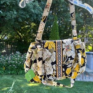 NWT Vera Bradley Edie satchel - dogwood pattern - BRAND NEW!!!